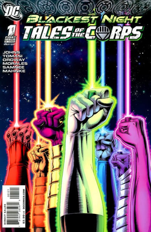 Blackest Night Tales of the Corps #1 (2009) variant