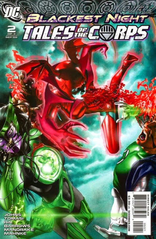 Blackest Night Tales of the Corps #2 (2009) incentive
