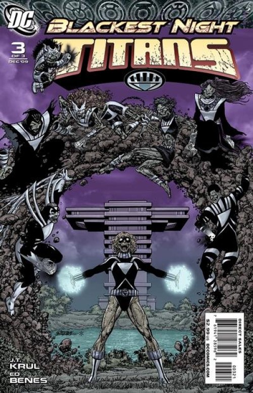 Blackest Night Titans #3 (2009) Perez var