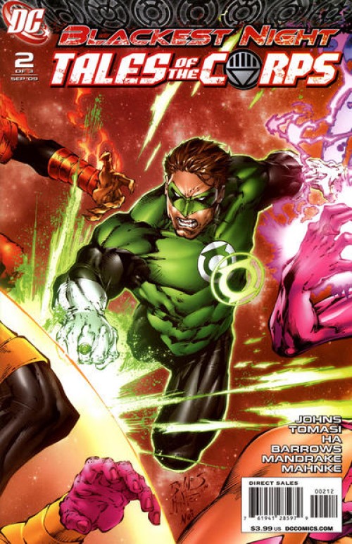 Blackest Night Tales of the Corps #2 (2009) 2nd
