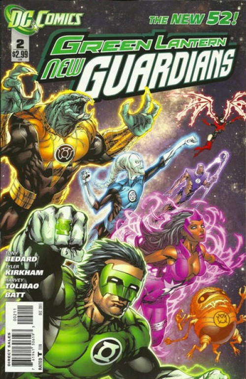 Green Lantern New Guardians #2 (2011)