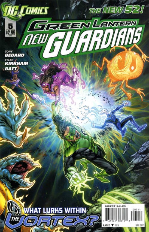 Green Lantern New Guardians #5 (2011)