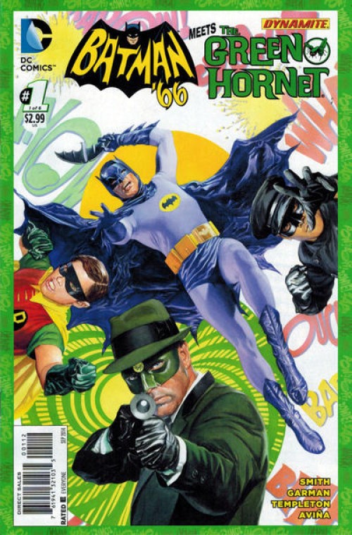 Batman 66 Meets Green Hornet #1 (2014) second print