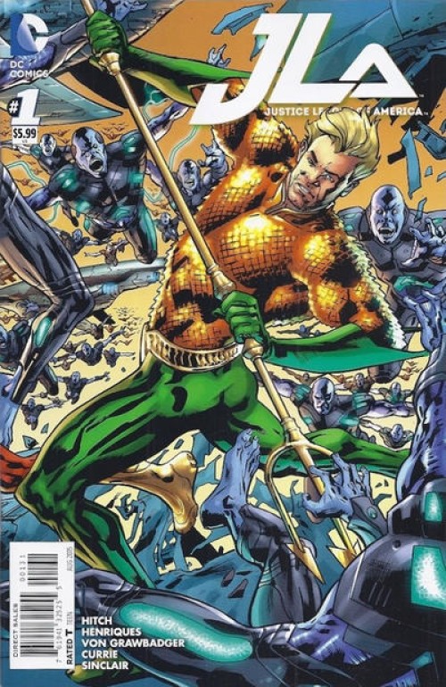 Justice League Of America #1 (2015) Aquaman variant