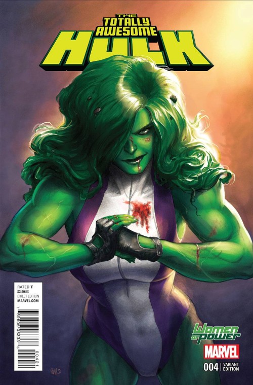 Totally Awesome Hulk #4 (2015) Women of Power variant
