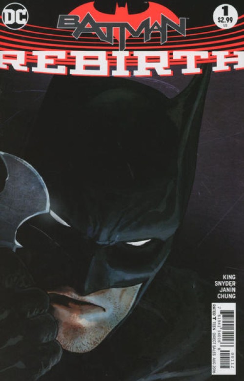 Batman Rebirth #1 (2016) second print