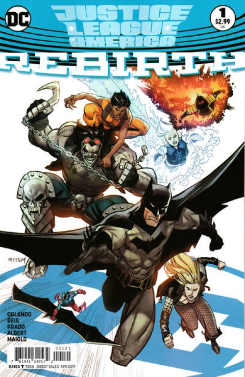 Justice League Of America Rebirth #1 (2017) variant