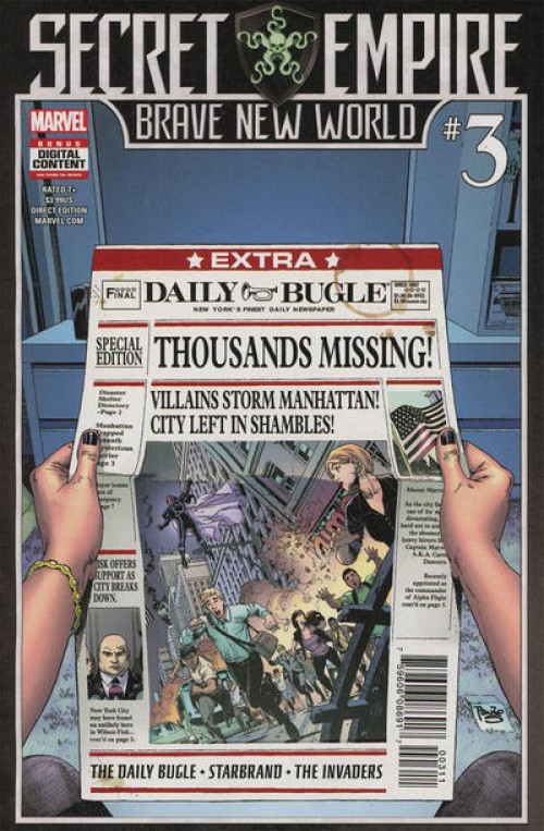Secret Empire Brave New World #3 (2017)