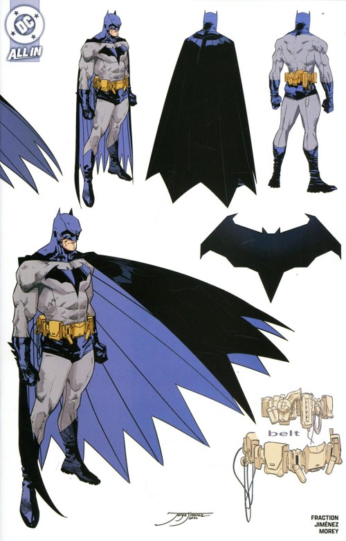 Batman #1 (2025) cover o jimenez design variant