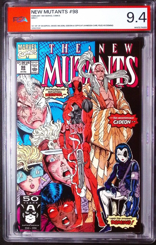 New Mutants #98 (1983) PSA 9.4