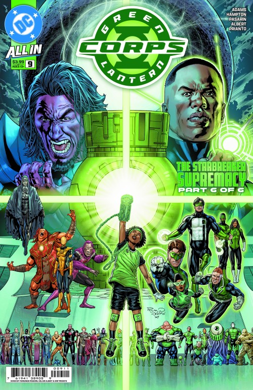 Green Lantern Corps #9 (2025) cover a