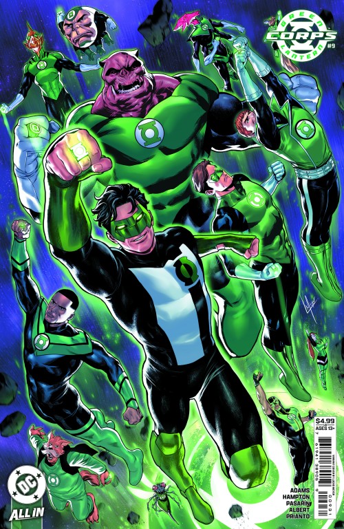 Green Lantern Corps #9 (2025) cover c meyer variant