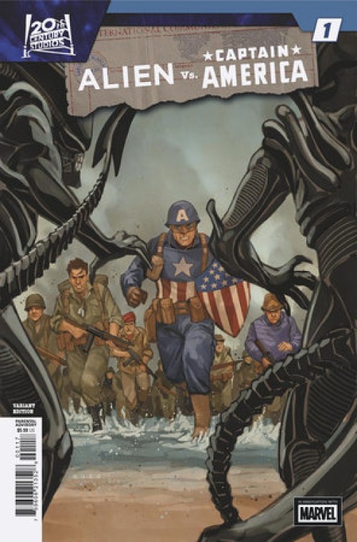 Alien Vs Captain America #1 (2025) noto variant