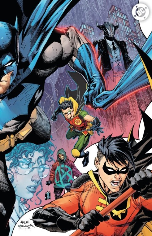 Batman #1 (2025) cover n unsealed blind bag lee foil variant