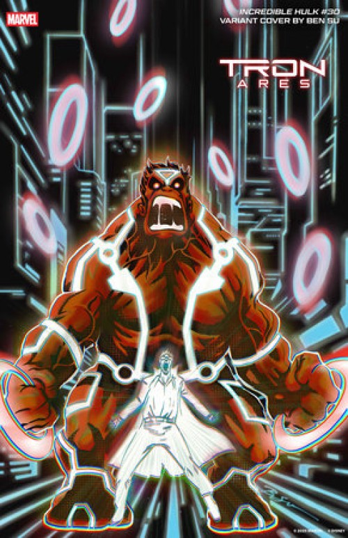 Incredible Hulk #30 (2023) su tron ares variant