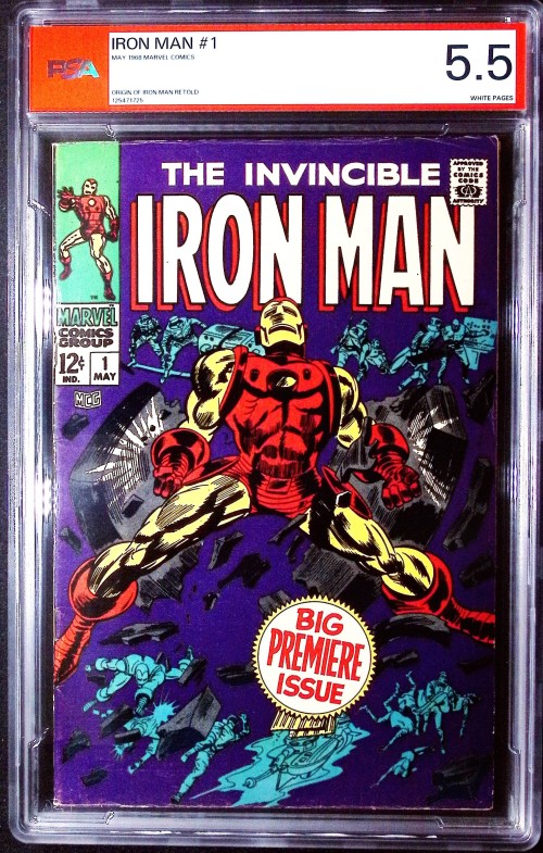 Iron Man #1 (1968) PSA 5.5