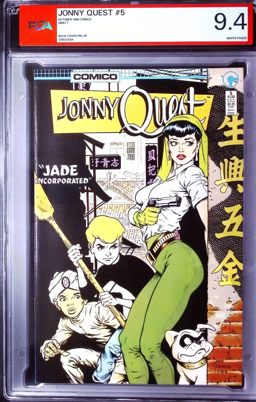 Jonny Quest #5 (1986) PSA 9.4