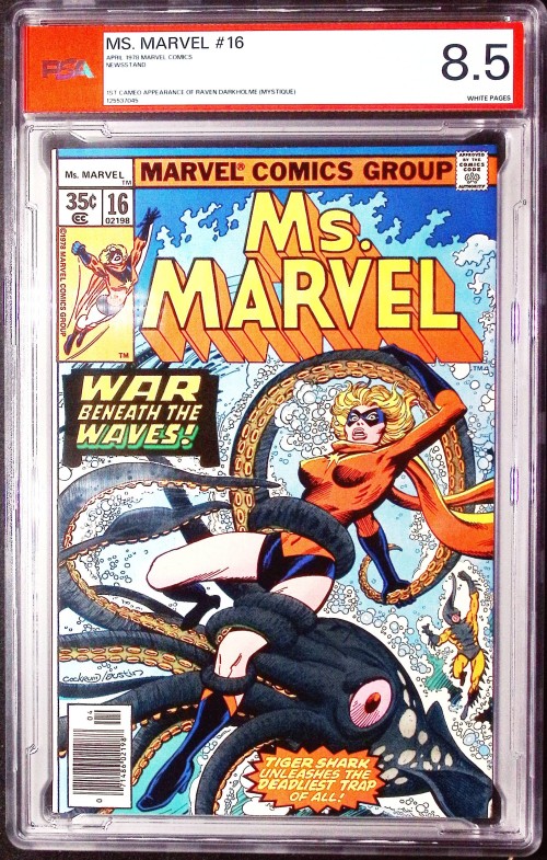 Ms Marvel #16 (1977) PSA 8.5