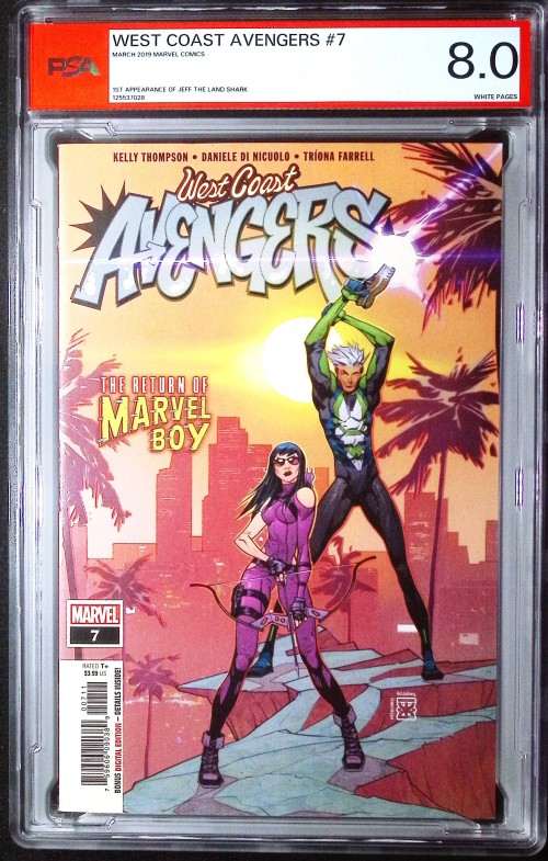 West Coast Avengers #7 (2018) PSA 8.0