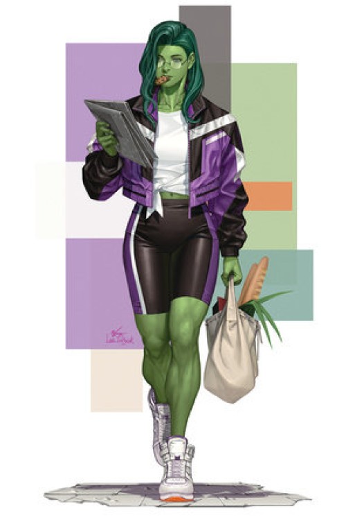 Planet She-Hulk #1 (2025) lee street-verse virgin variant