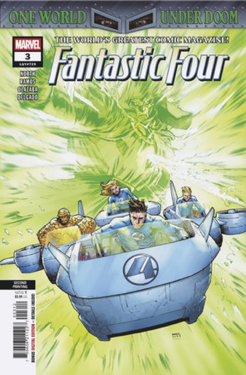 Fantastic Four #3 (2025) second print