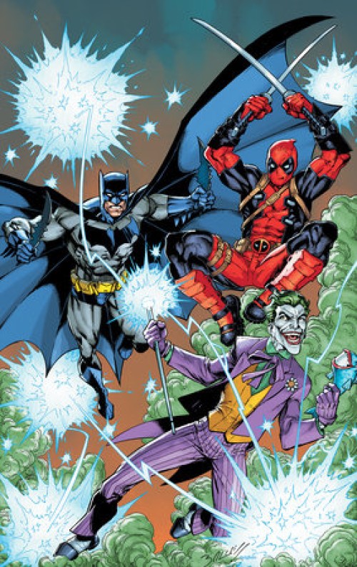 Deadpool Batman #1 (2025) second print bagley virgin variant