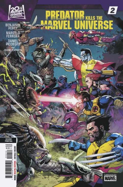 Predator Kills The Marvel Universe #2 (2025) second print