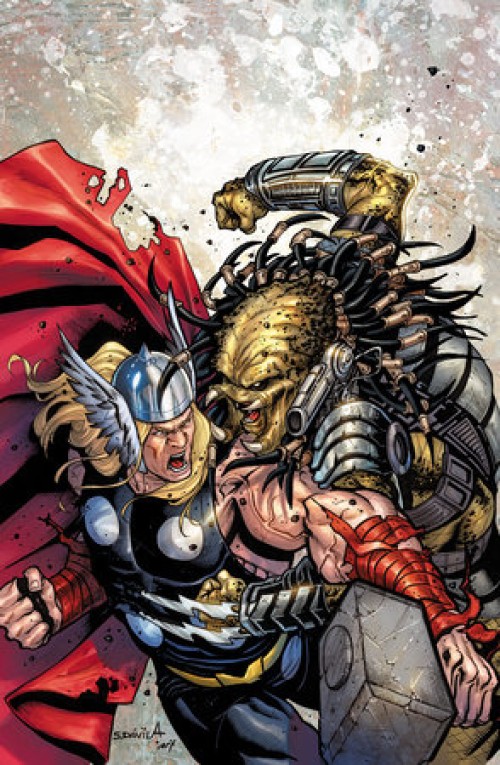 Predator Kills The Marvel Universe #2 (2025) second print davila virgin variant