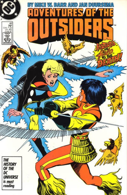 Adventures of the Outsiders #46 (1986)