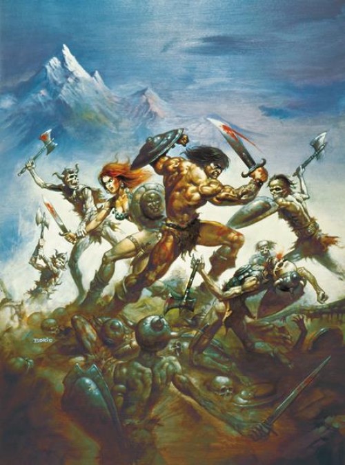 Savage Sword Of Conan Reforged #1 (2025) cover e vallejo virgin variant