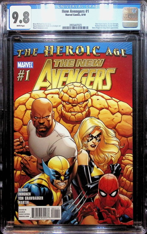 New Avengers #1 (2010) CGC 9.8