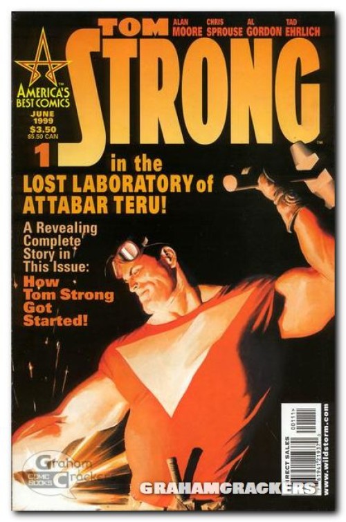 Tom Strong #1 (1999) Ross cover