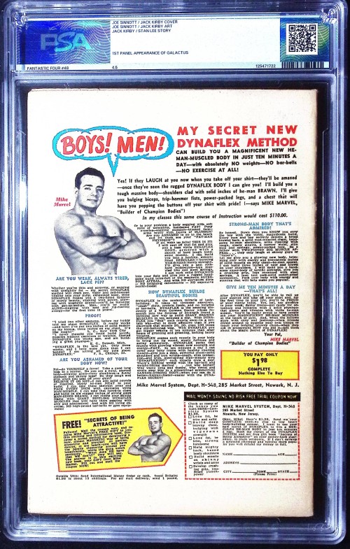 Fantastic Four #48 (1961) PSA 4.5