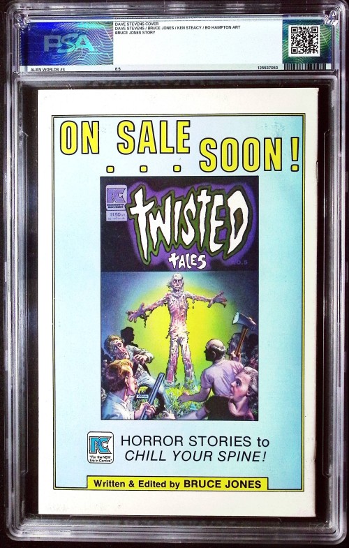 Alien Worlds #4 (1982) PSA 8.5