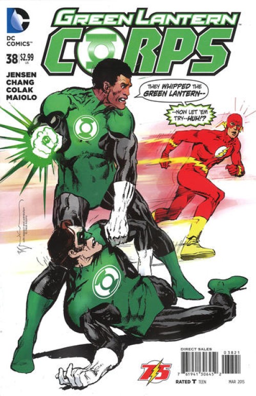Green Lantern Corps #38 (2011) flash variant