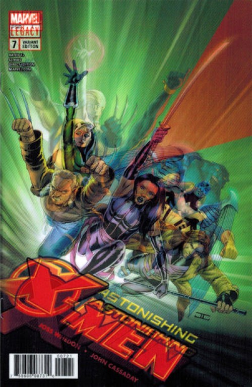 Astonishing X-Men #7 (2017) lenticular