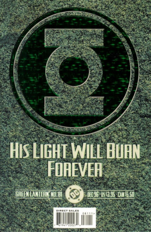 Green Lantern #81 (1990) variant