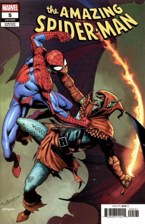 Amazing Spider-Man #5 (2025) bagley spoiler variant