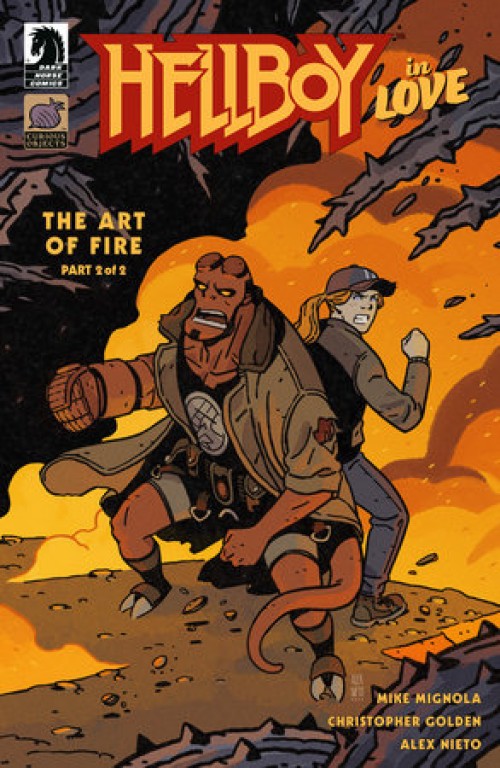 Hellboy In Love The Art Of Fire #2 (2025) cover a