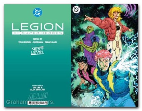 Legion Of Super-Heroes #1 (2026) cover g lee foil variant