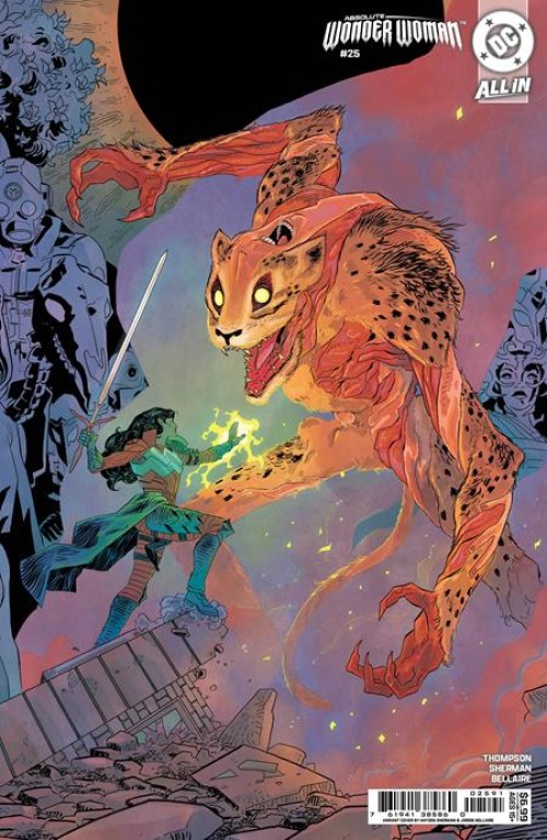 Absolute Wonder Woman #25 (2024) cover i sherman middle connecting variant