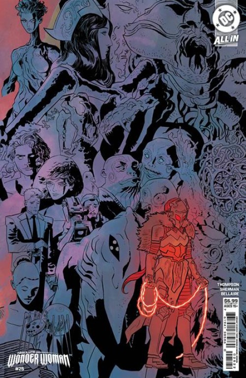 Absolute Wonder Woman #25 (2024) cover j sherman right connecting variant