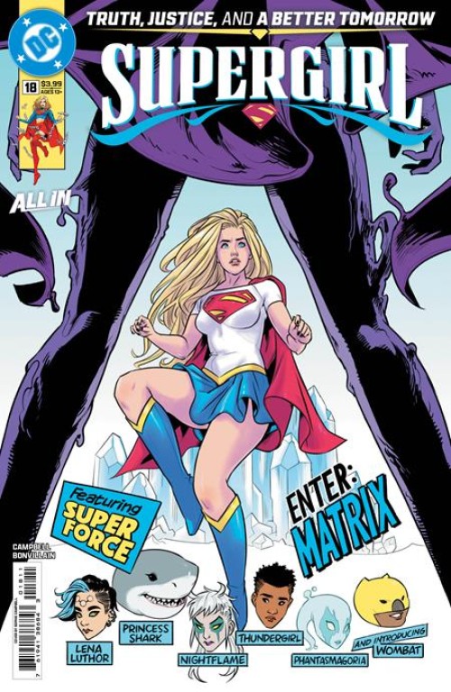 Supergirl #18 (2025) cover a