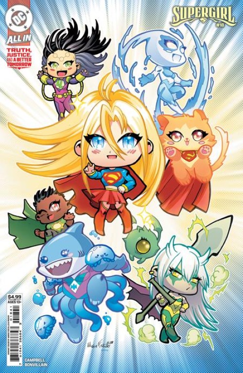 Supergirl #18 (2025) cover d foccillo variant