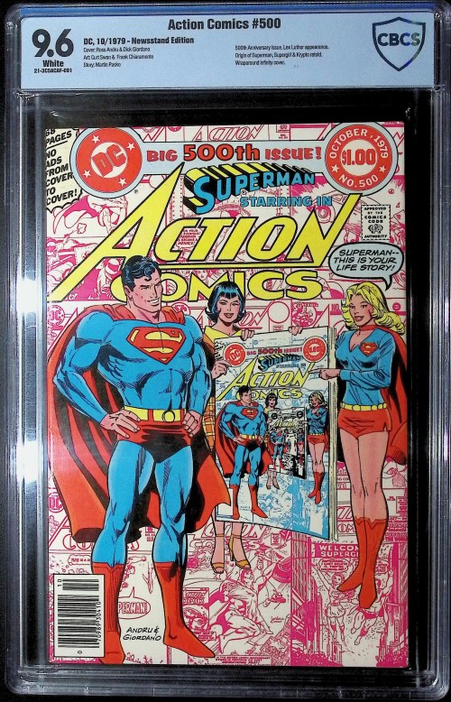 Action Comics #500 (1938) CBCS 9.6