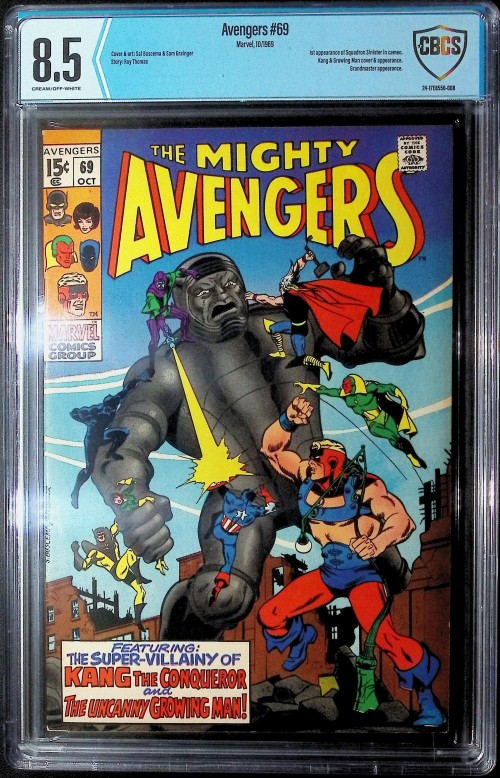 Avengers #69 (1963) CBCS 8.5