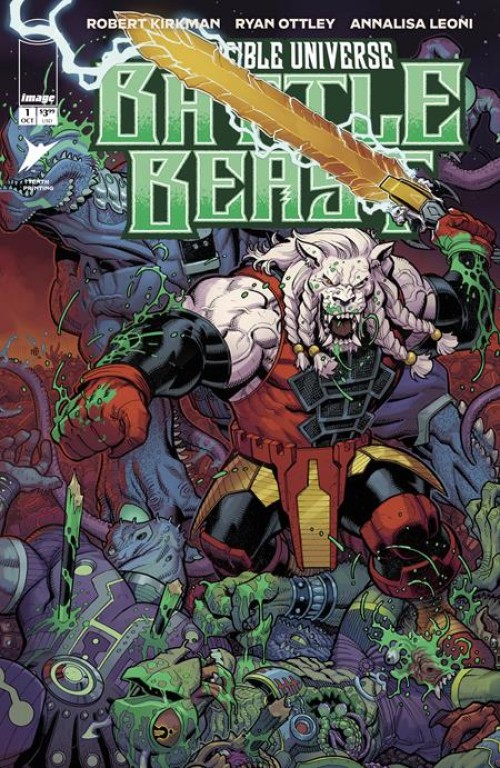 Invincible Universe Battle Beast #1 (2025) tenth print cover e bradshaw variant