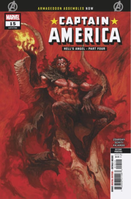 Captain America #15 (2025) second print