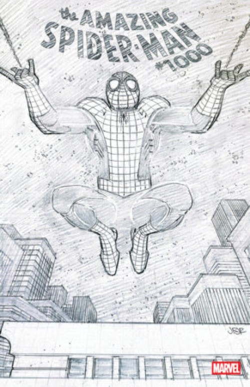 Amazing Spider-Man #1000 (2025) second print romita jr sketch variant