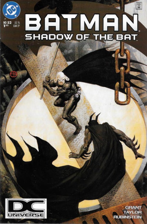 Batman Shadow of the Bat #52 (1992) dcu variant